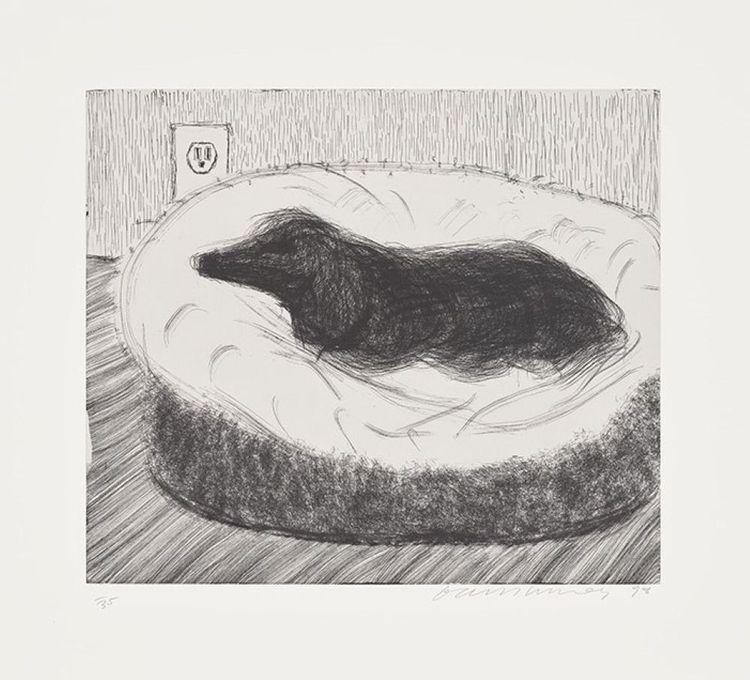 Dog Etching No. 5