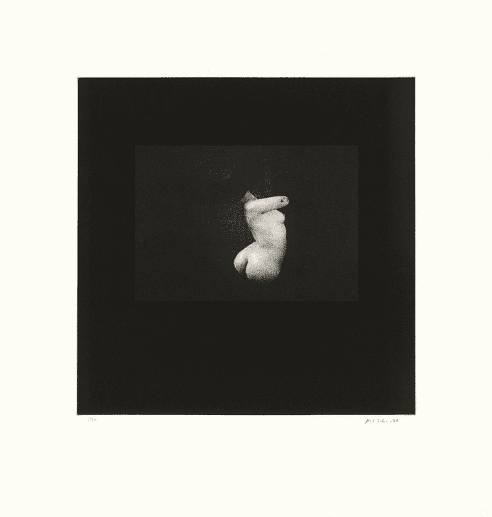 Distorted Nude Photogravure #10