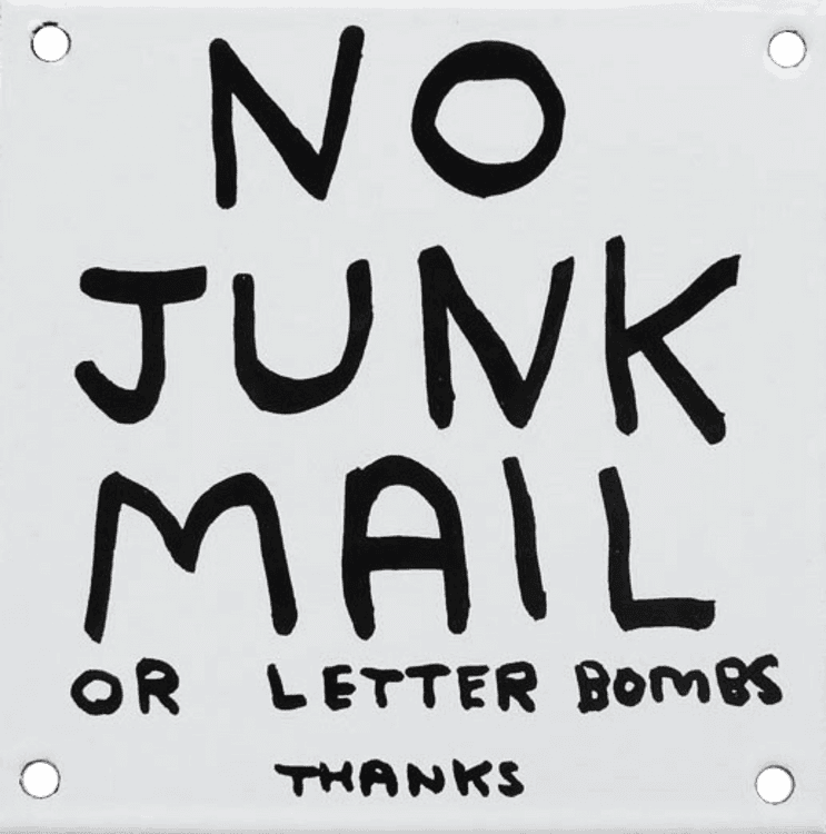 No Junk Mail