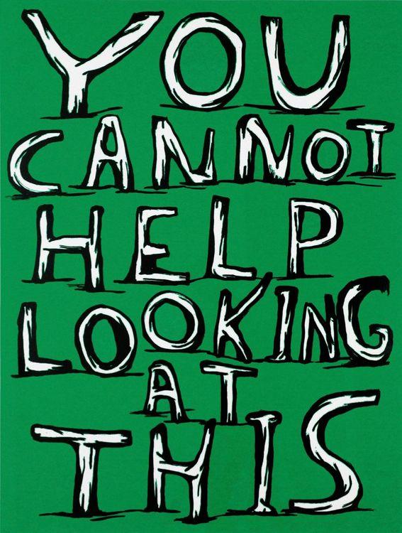 You Cannot Help Looking At This