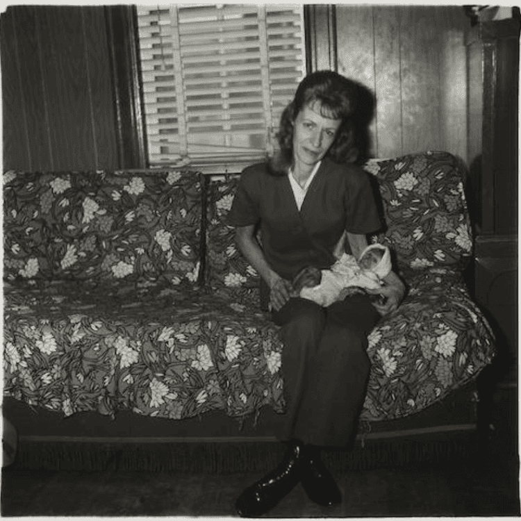 A Woman With Her Baby Monkey, N.J.