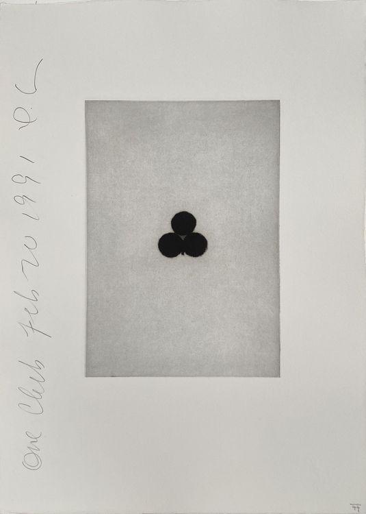 Playing Card (One of Clubs)