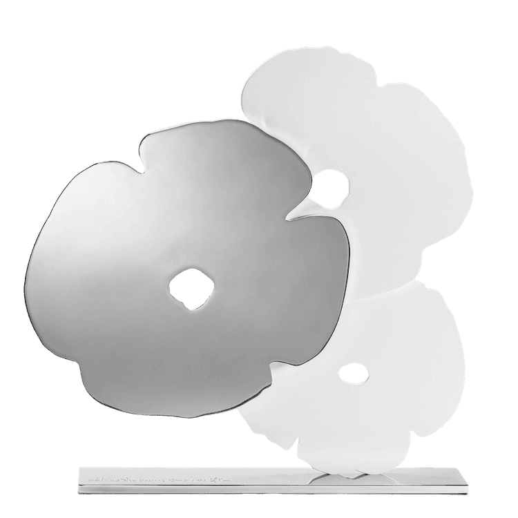 White and Silver Poppies Jan 6, 2021