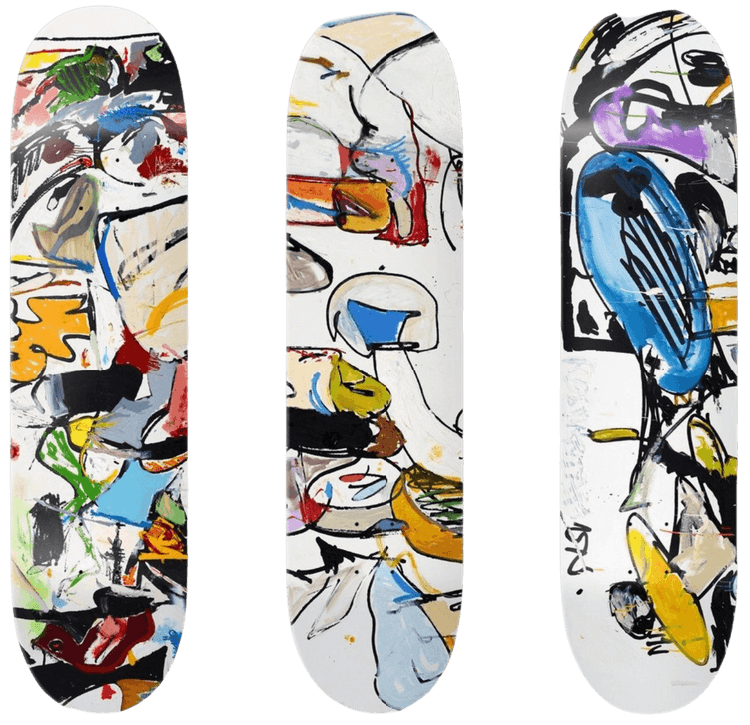 Set Of 3 Skate Decks