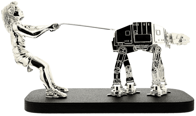 Shat At (Sculpture - Chrome)