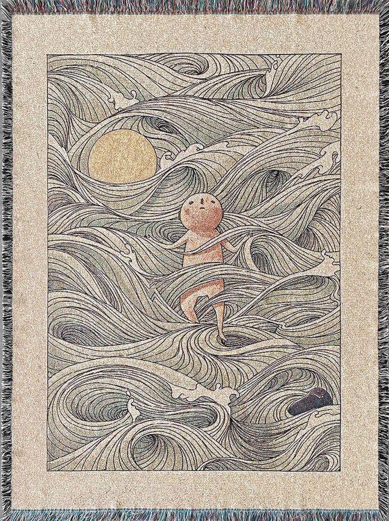 Washed Blanket Tapestry