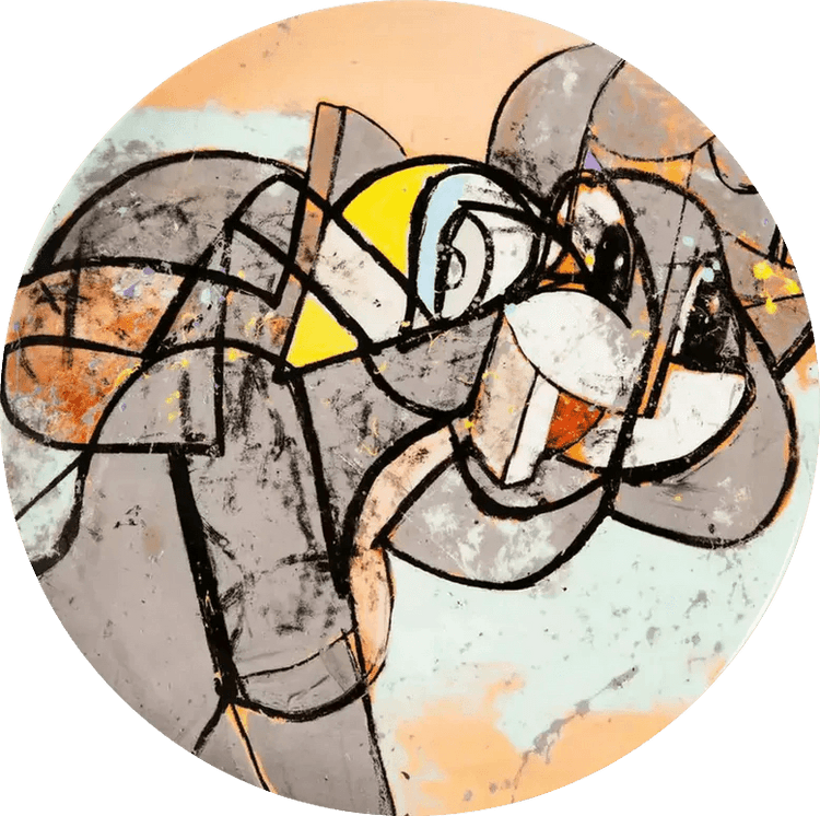 Artist Plate Project 2021 (George Condo)