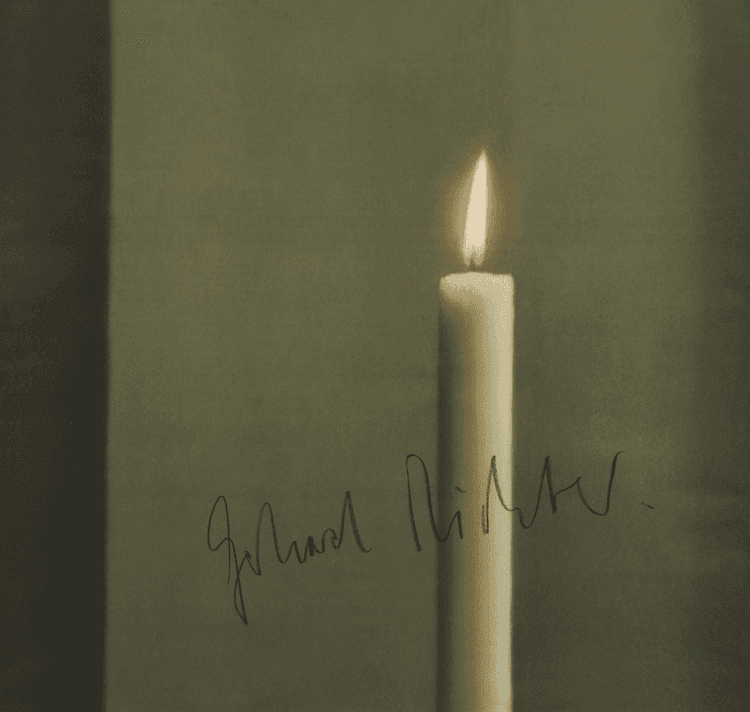 LOUIS VUITTONxGerhardRichter 限定ポスターKerze Kerze I (Candle I) Print by Gerhard Richter - Buy & Sell Gerhard
