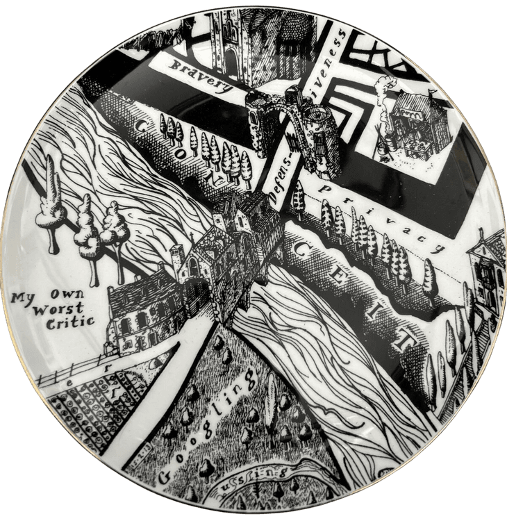 Map Of Days - My Own Worst Critic (Plate)