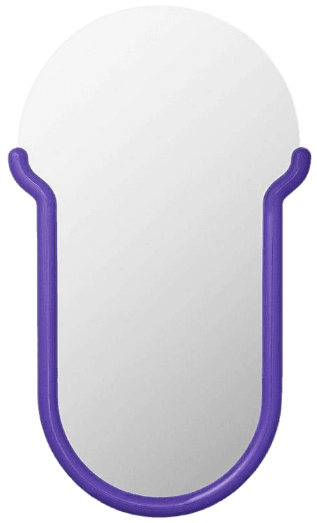 Bogin Mirror (Large Purple)