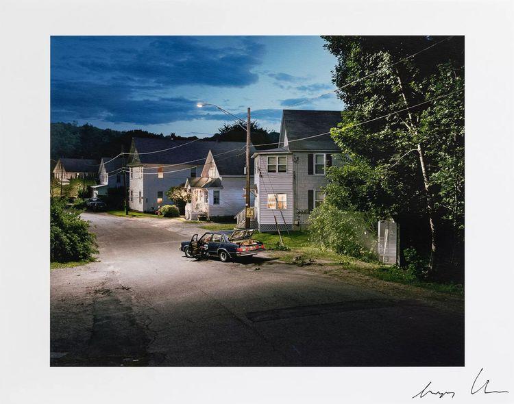 Untitled [Man in Car with Shed]