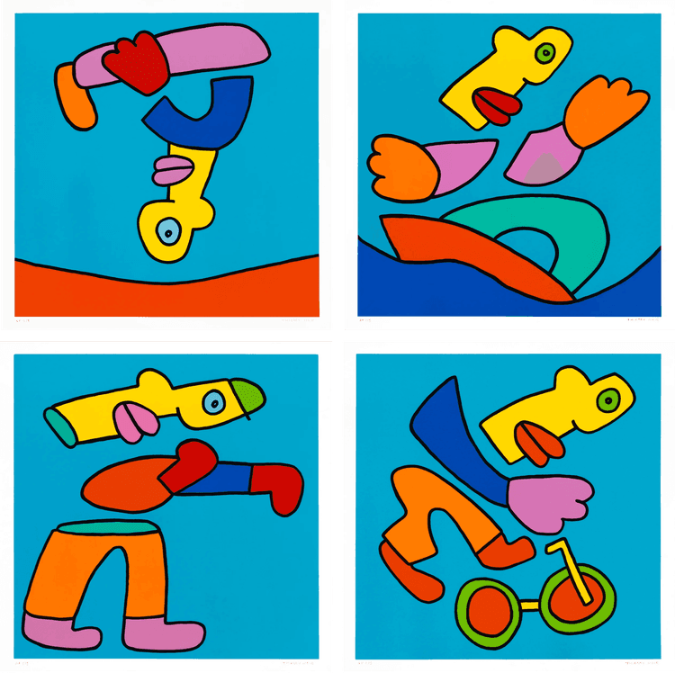 Olympics - Blue (Set of 4)