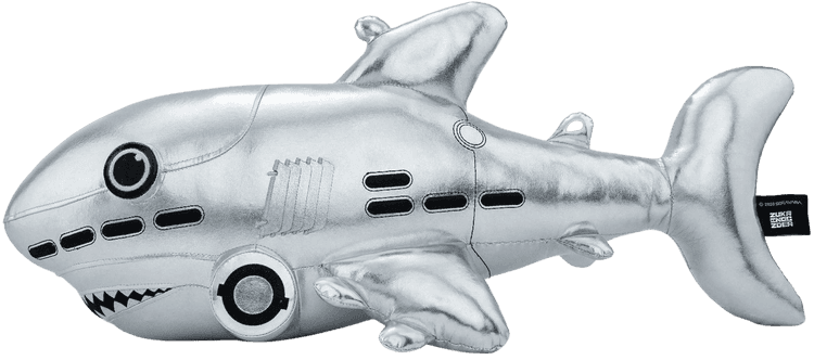 Sorayama Shark Plush Small Collectible by Hajime Sorayama - Buy