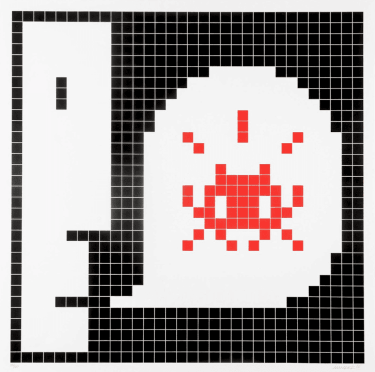 Invader - 152 Artworks Available | Buy & Sell | FairArt