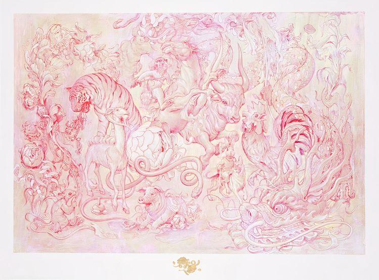 Hunting Party II (Vermillion)