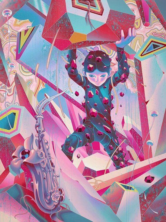 JAMES JEAN ジェームズ・ジーン　Skippers ジグレー BTS James Jean | Violane (BTS Seven Phases) | Buy & Sell | FairArt