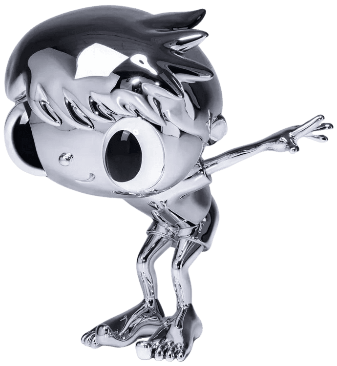 No Wings To Fly (Silver) Sculpture by Javier Calleja - Buy & Sell