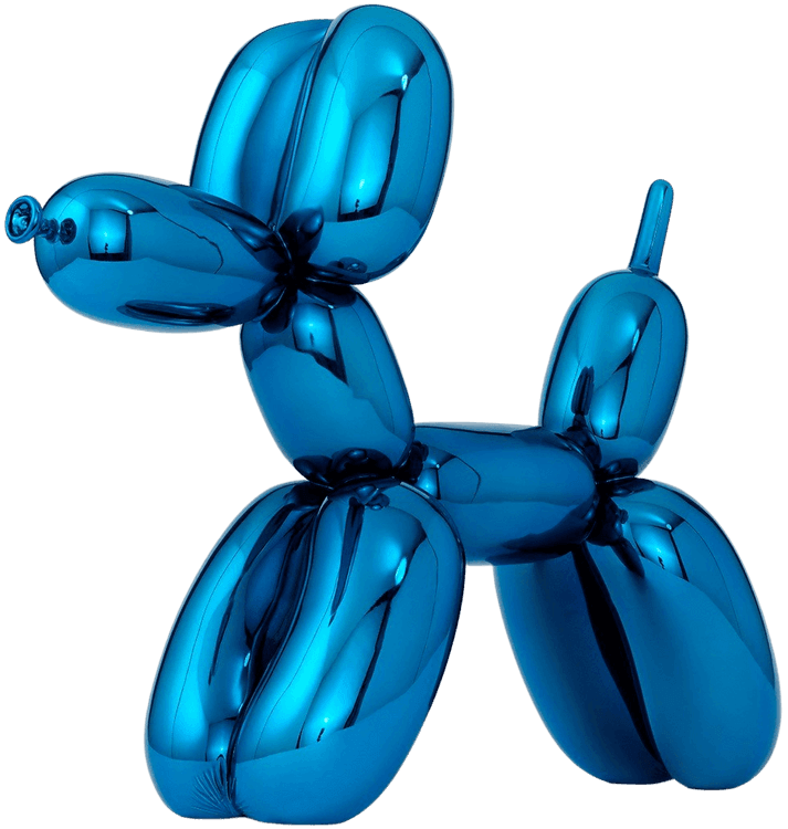Balloon Dog (Blue), 2021