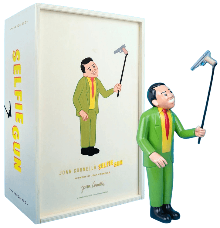 Joan Cornellà Selfie Gun フィギュア　新品 Selfie Gun (Sculpture) (Bronze) Sculpture by Joan Cornella - Buy