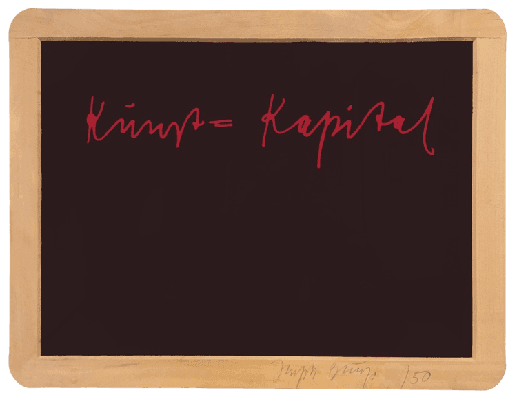 Kunst = Kapital