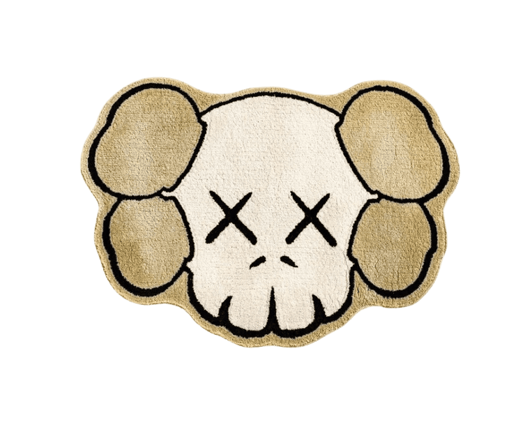 Kaws | Gallery 1950 Original Fake Area Rug (Grey) | Buy & Sell