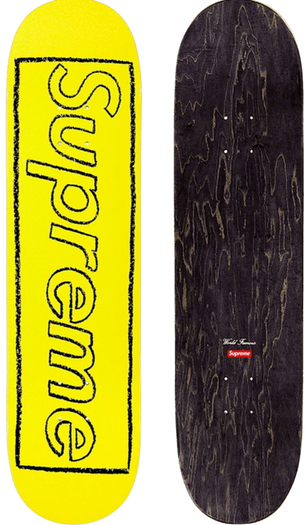 Kaws | Supreme Skateboard (Yellow) | Buy & Sell | FairArt