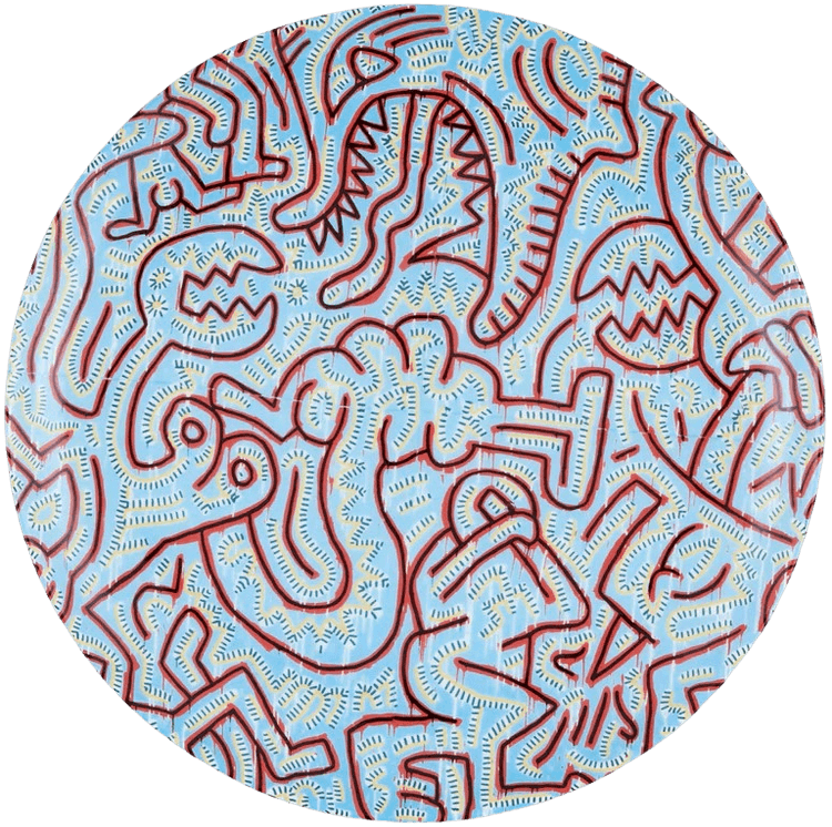 Artist Plate Project 2025 (Keith Haring)