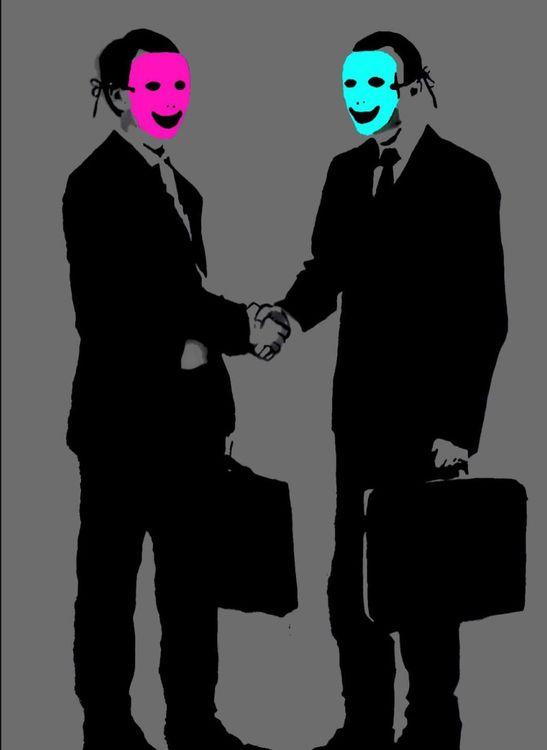 Business World (Light Blue & Pink)