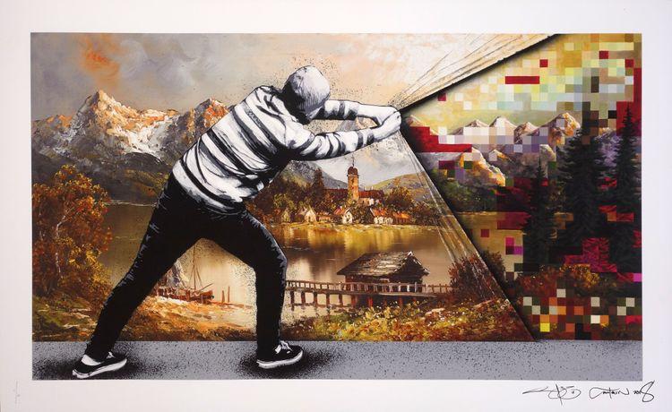 Behind The Curtain Colab (Pixel)