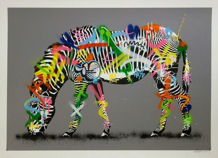 Martin Whatson の「 ZEBRA」 Martin Whatson | Zebra (Hand Finished) | Buy & Sell | FairArt
