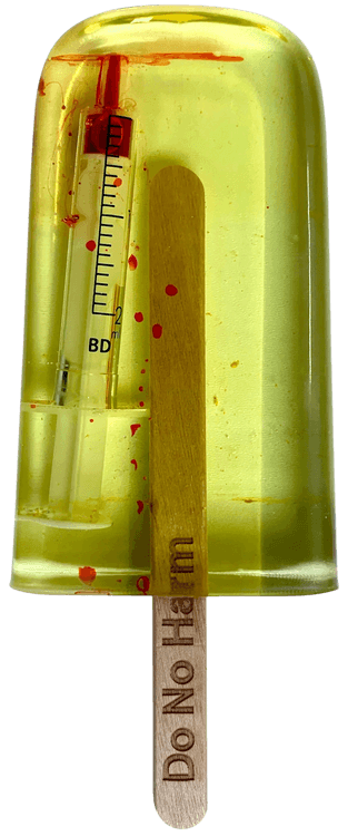 Ice Lolly (Syringe Yellow)