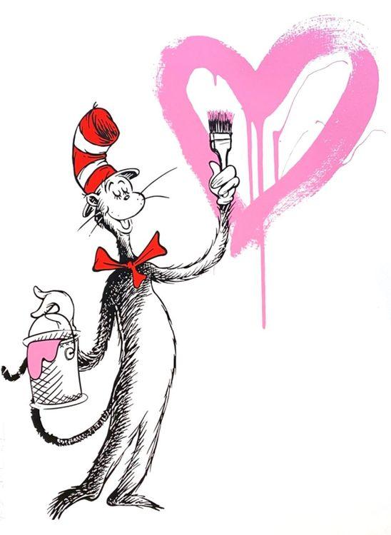 The Cat And The Heart (Pink)