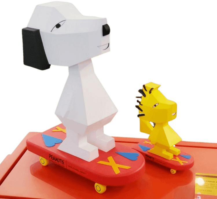Peanuts Snoopy and Woodstock