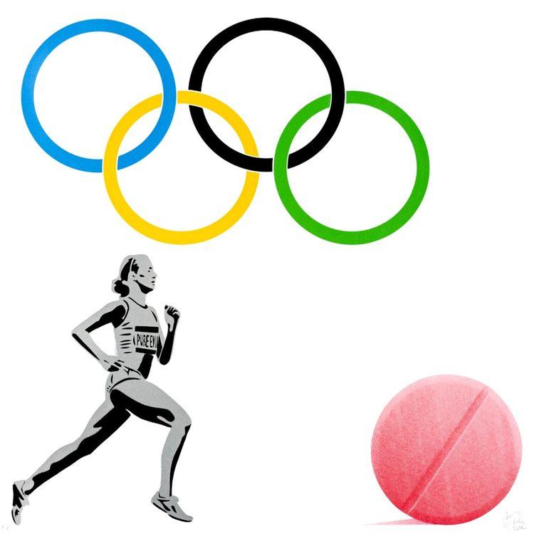 The New Logo For The Olympic Doping Team