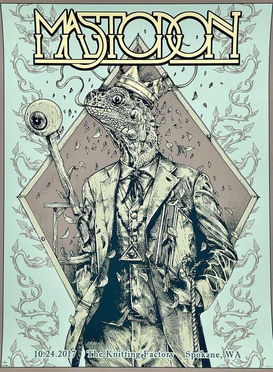 Mastodon Poster (Spokane, 2017) (AP)