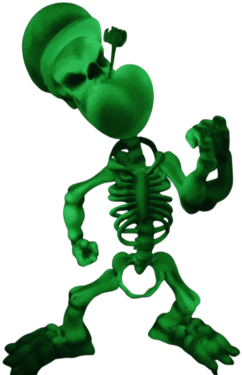 Popeye Grin (GID)
