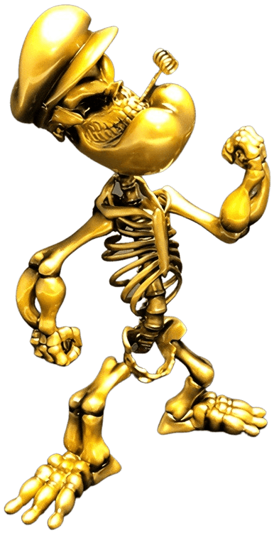 Popeye Grin (Gold)