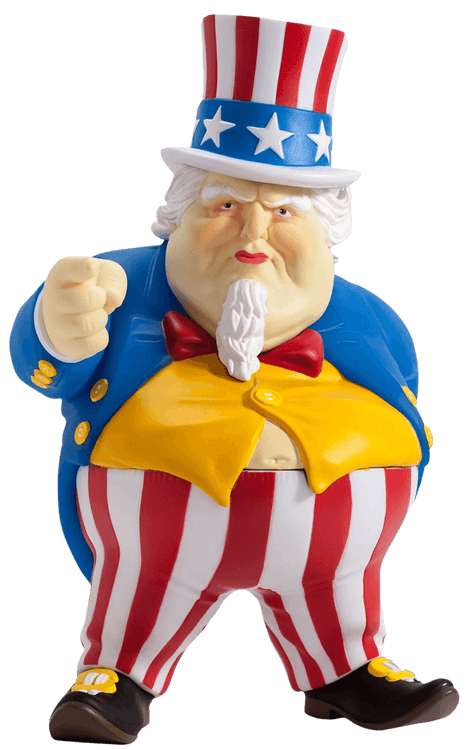 Uncle Scam (Blue)