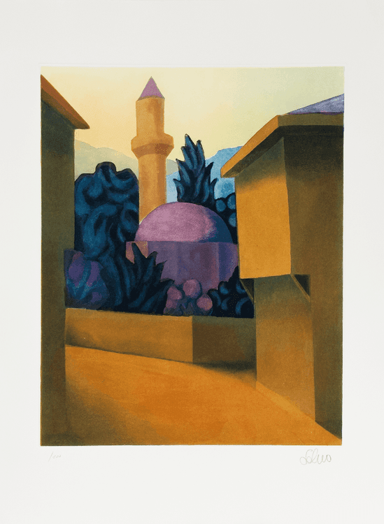 Salvo サルボ「Vicolo con balconi」 Salvo - 18 Artworks Available | Buy & Sell | FairArt