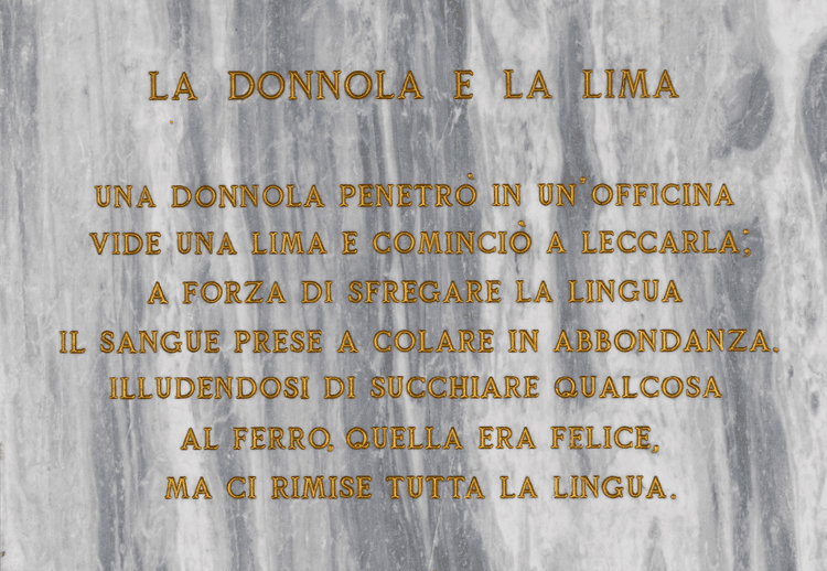 La Donnola e La Lima 