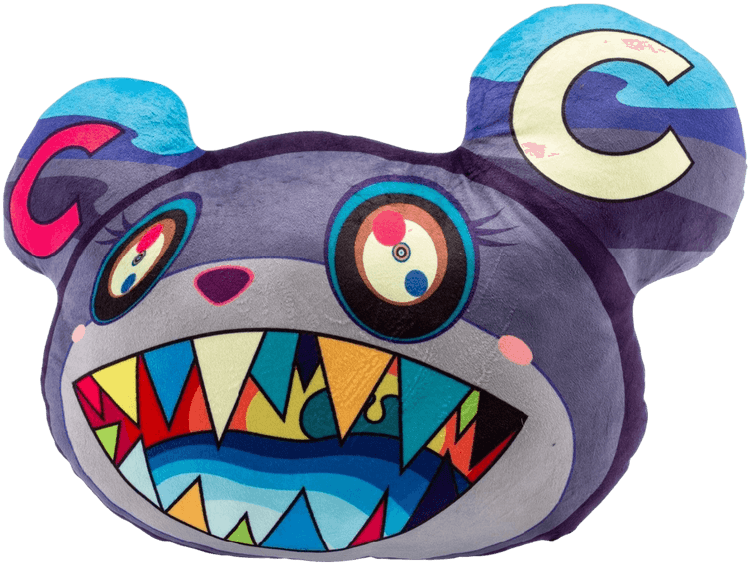 Ursa Pillow (Purple/Grey)
