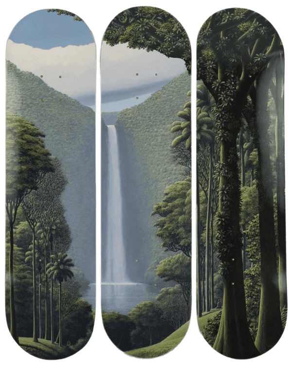 Waterfall Contemplation