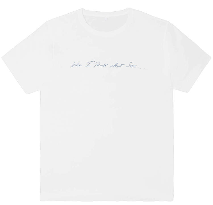 When I Think About Sex (Mens T-Shirt)