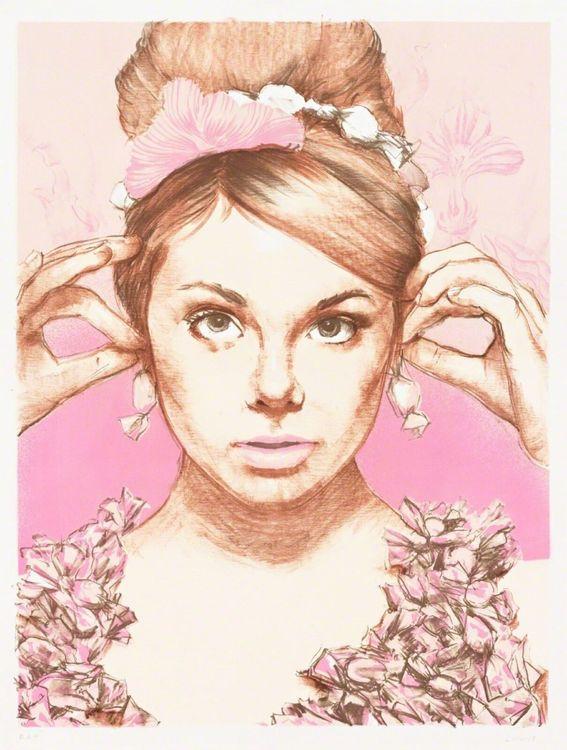 Earrings (Pink)