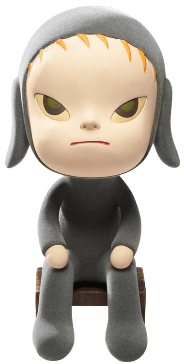 Yoshitomo Nara | Sleepless Night (Sitting) | Buy & Sell | FairArt