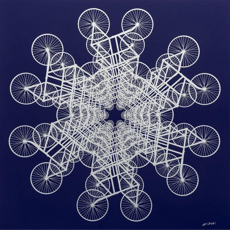 Forever Bicycle (Blue & Silver)