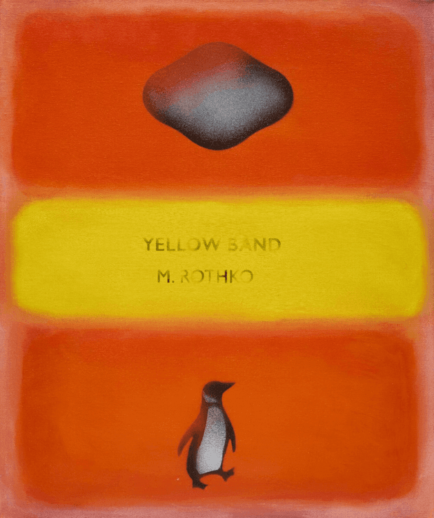 Yellow Band, M. Rothko (Original)
