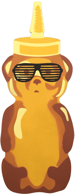 Shutter Shades Bear