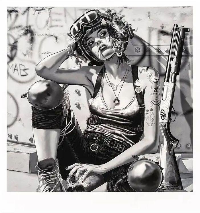 激レア JAMIE HEWLETT \"TANK GIRL\" 1995s 激レア JAMIE HEWLETT 