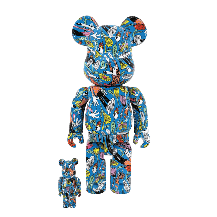BEARBRICK x Steven Harrington's 'Magic Hour' (400% + 100%)